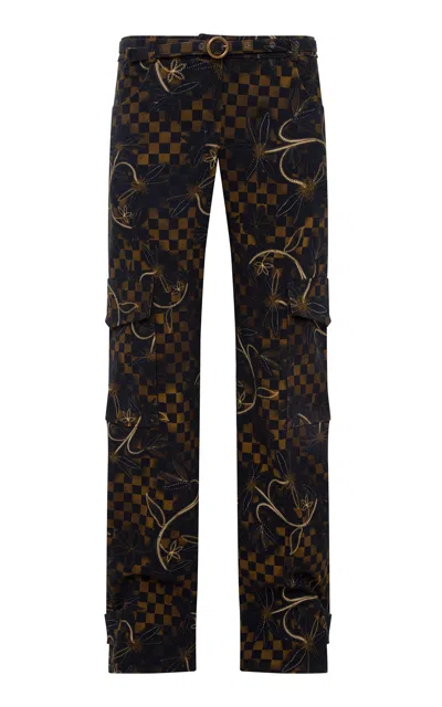 Siedres Melsa Printed Cargo Pants