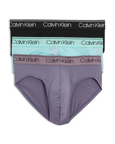 Calvin Klein Micro Stretch Wicking Briefs, Pack Of 3 In Multi