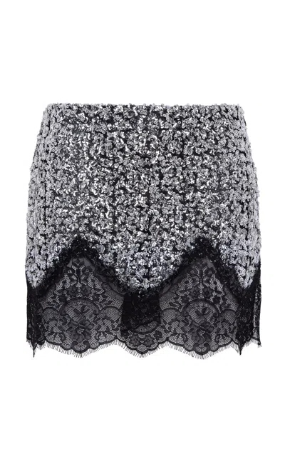 Siedres Witz Sequined Mini Skirt