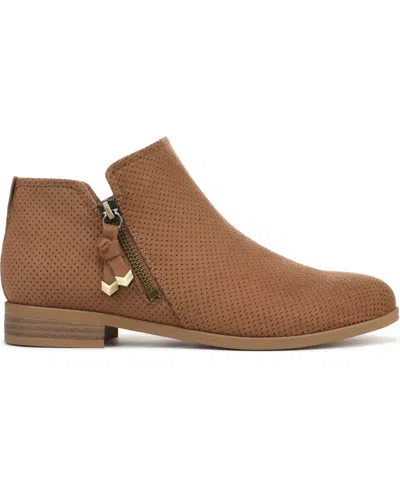 Dr. Scholl's Women's Reverie Block Heel Zip Short Boots