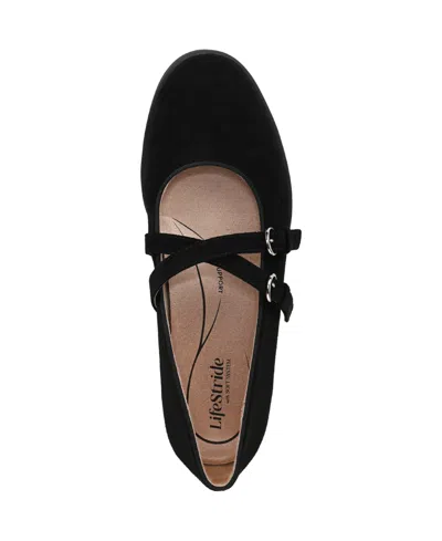 Lifestride Women's Marnie Round Toe Mary Jane Flats