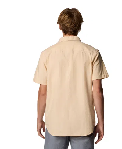Columbia Men's Rapid Rivers Short Sleeve Shirt In Brown