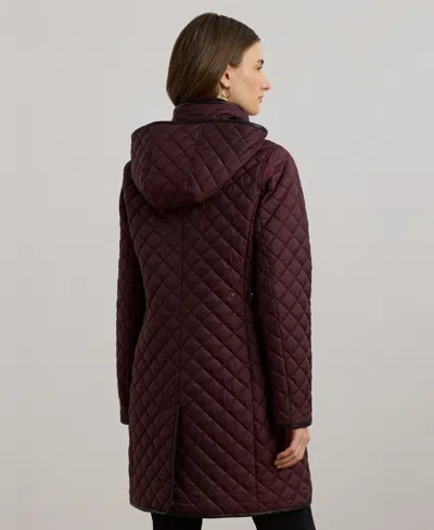Macy's Lauren Ralph Lauren Women's Hooded Quilted Coat