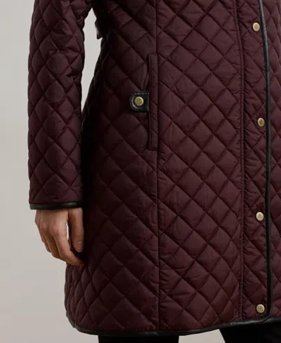 Macy's Lauren Ralph Lauren Women's Hooded Quilted Coat