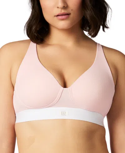 Gap Body Women's Wireless Racerback Bra Gpw01055 In Pink
