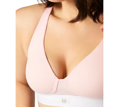 Gap Body Women's Wireless Racerback Bra Gpw01055 In Pink