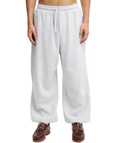 Cotton On Super Baggy Cuffed Track Pant In Gray