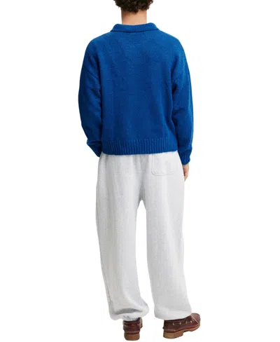 Cotton On Super Baggy Cuffed Track Pant In Gray