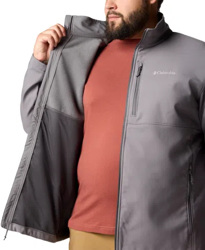 Columbia Men's Ascender Water-resistant Softshell Jacket In Gray