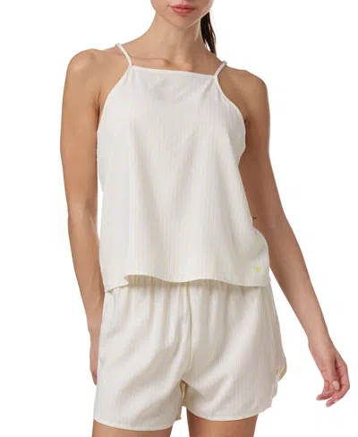 Tommy Hilfiger Women's 2-pc. Striped Cami & Boxer Pajama Set