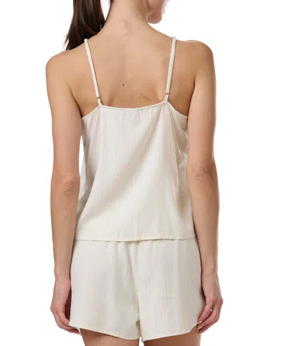 Tommy Hilfiger Women's 2-pc. Striped Cami & Boxer Pajama Set