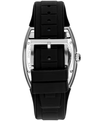 Dkny Men's Urban Automatic Black Silicone Strap Watch, 51mm
