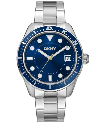 Dkny Men's Crosby Sport Stainless Steel Bracelet Watch, 42mm