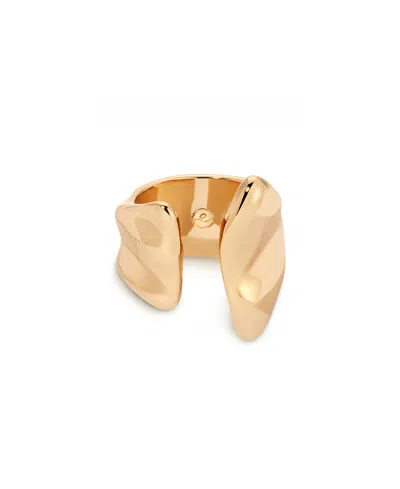 Ettika Liquid Lux 18k Yellow Gold Plated Ring