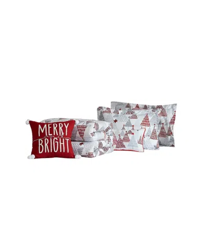 Southshore Fine Linens Merry And Bright 6-pc. Comforter Set, King/california King