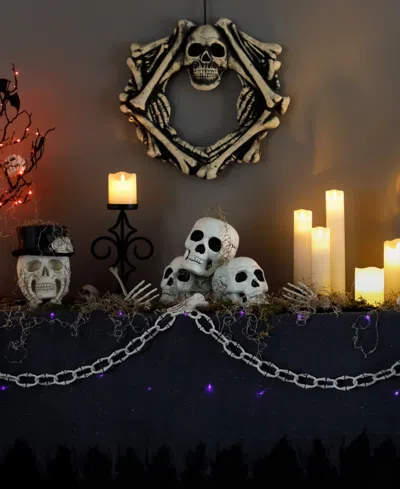 Northlight 144" Bone-like Chainlink Halloween Decoration