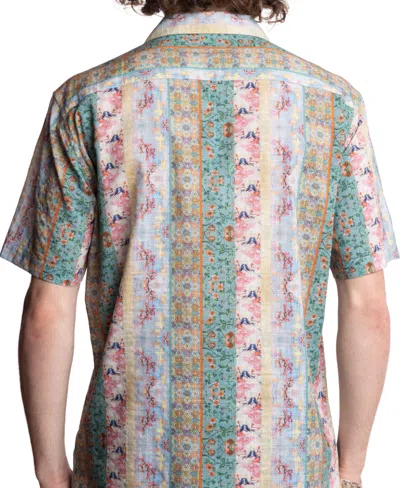 Paisley & Gray Abstract Print Camp Shirt
