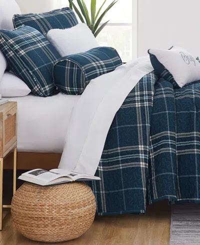 Southshore Fine Linens Vilano Plaid 6-pc. Quilt Set, Full/queen