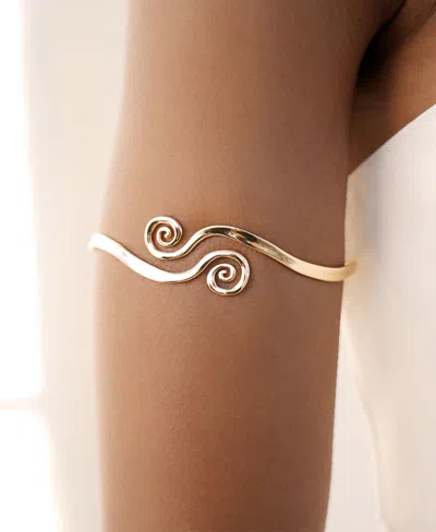 Ettika Intertwined Aura Swirl Arm Cuff