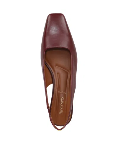 Franco Sarto Women's Lyanna Square Toe Slingback Pumps