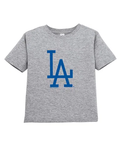 Soft As A Grape Toddler Royal/gray Los Angeles Dodgers Cooperstown Collection T-shirt, Set Of 2 In Blue
