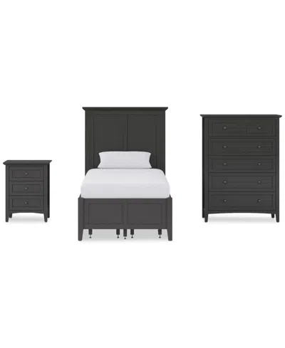 Macy's Hedworth Twin Storage 3-pc. Set (bed, Chest & Nightstand)
