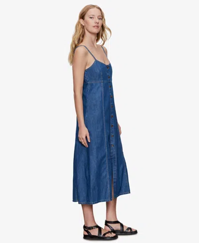Sanctuary Women's Sweetheart Neck Wilder Denim Dress
