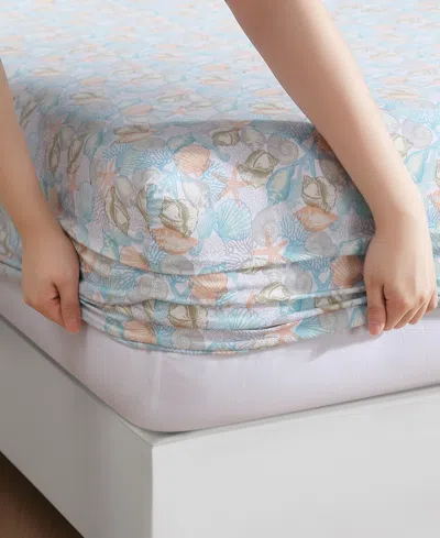 Beatrice Home Fashions Coastal Printed 4-pc. Sheet Set, Full