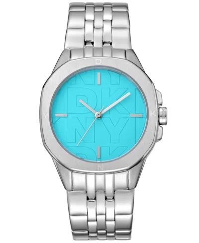 Dkny Women's Brooklyn Midi Stainless Steel Bracelet Watch, 34mm