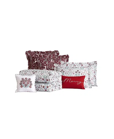 Southshore Fine Linens Holiday Harmony 7-pc. Comforter Set, Full/queen