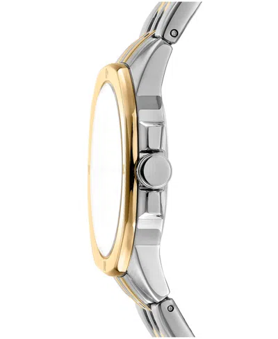 Dkny Women's Brooklyn Midi Light Blue Dial Gold Two-tone Stainless Steel Bracelet Watch 34mm