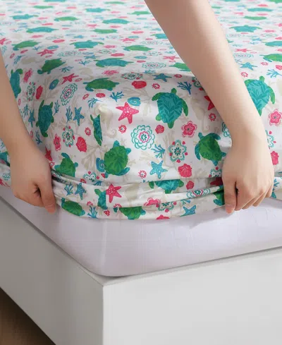 Beatrice Home Fashions Coastal Printed 4-pc. Sheet Set, Full