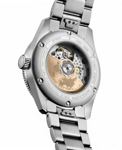 Longines Men's Spirit Zulu Time Automatic Stainless-steel Watch, 39mm