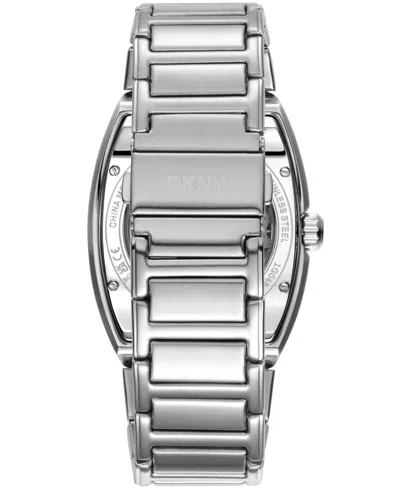 Dkny Men's Urban Automatic Stainless Steel Bracelet Watch, 51mm In Silver