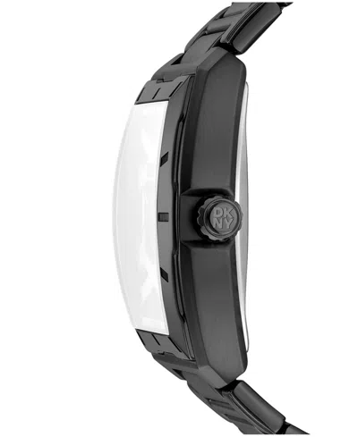 Dkny Men's Urban Automatic Black Stainless Steel Bracelet Watch, 51mm