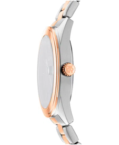 Dkny Men's Modernist Classics Brown Dial Gold Two-tone Stainless Steel Bracelet Watch 40mm