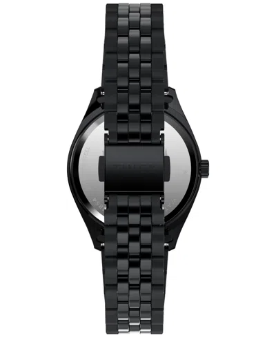Timex Men's Quartz Analog Black Stainless Steel Watch, 36mm
