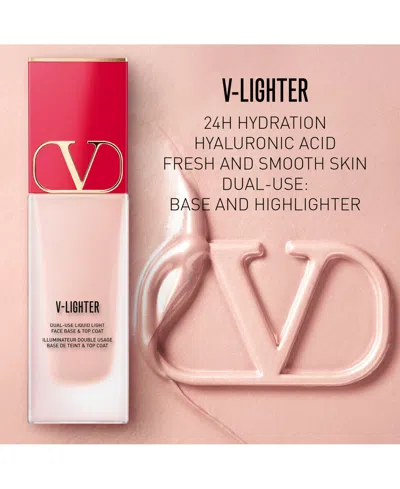 Valentino V-lighter Illuminating Face Primer & Highlighter With Hyaluronic Acid