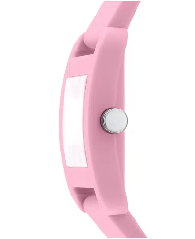 Dkny Women's City Sport Pink Silicone Strap Watch, 37mm