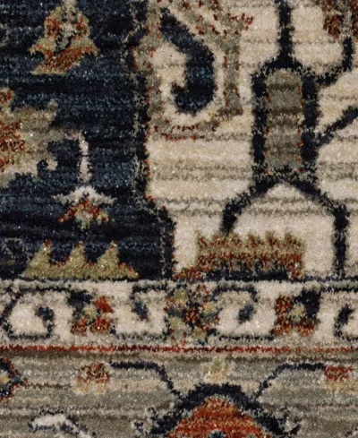 Oriental Weavers Eliana Eli07 6'7"x9'6" Area Rug In Blue