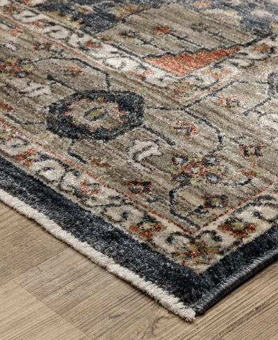 Oriental Weavers Eliana Eli07 6'7"x9'6" Area Rug In Blue