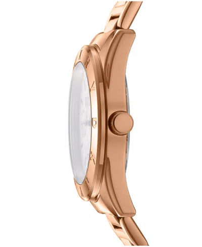 Dkny Women's Chambers Multi Sport Chronograph Rose Gold-tone Stainless Steel Bracelet Watch, 36mm