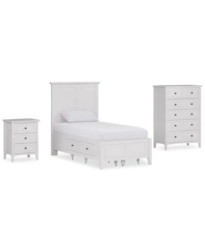 Macy's Hedworth Twin Storage 3-pc. Set (bed, Chest & Nightstand)