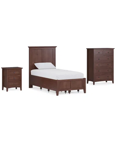 Macy's Hedworth Twin 3-pc. Set (bed, Chest & Nightstand)