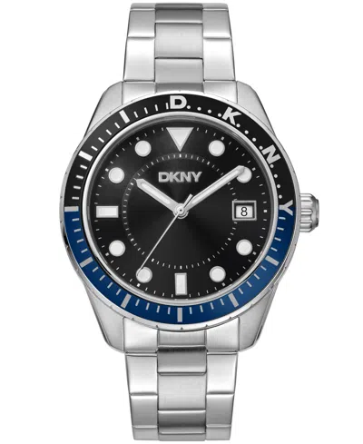 Dkny Men's Crosby Sport Stainless Steel Bracelet Watch, 42mm