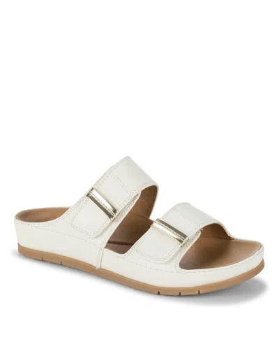 Baretraps Women's Wisteria Slide Slip-on Sandals In White