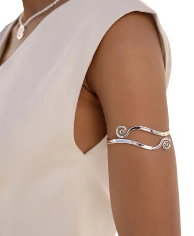 Ettika Intertwined Aura Swirl Arm Cuff