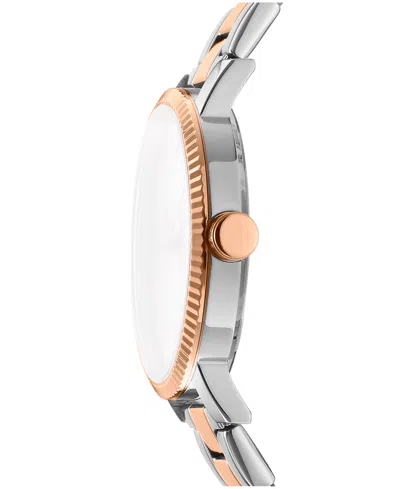 Dkny Women's Soho Maxi Rose Gold-tone Stainless Steel Bracelet Watch, 40mm