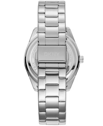 Dkny Men's Modernist Classics Dark Blue Stainless Steel Bracelet Watch, 40mm