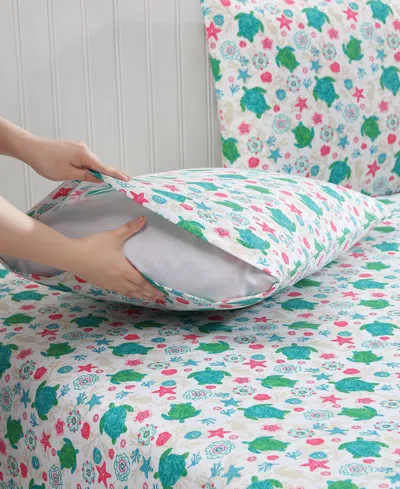 Beatrice Home Fashions Coastal Printed 4-pc. Sheet Set, Queen